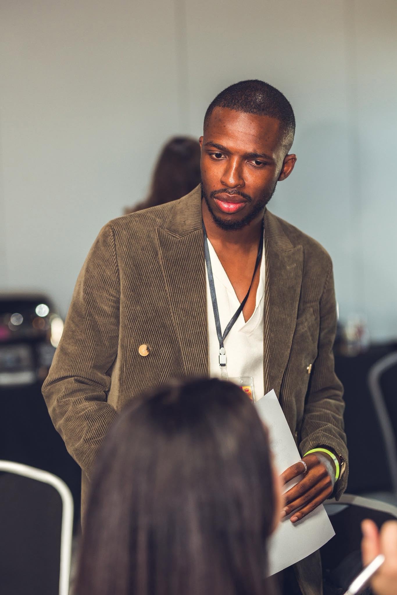 Washington listening closely during a workshop